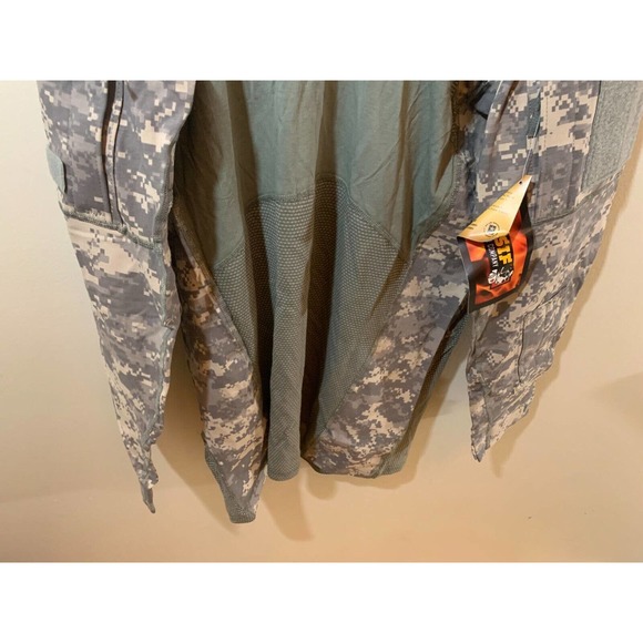 Massif US Army Combat Shirt ACS UCP Type I ACU Non Zip size Large L NEW - Picture 3 of 7